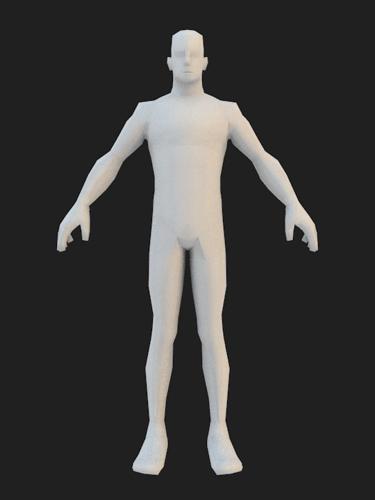 Low Poly Character preview image